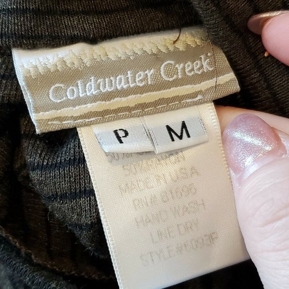 Vintage 90s Modest Longsleeve Maxi Dress Grunge Brown Mockneck Size Small Medium - Picture 9 of 10